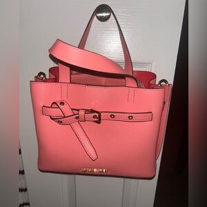 Emilia Small Pebbled Leather Satchel Michael Kors Purse